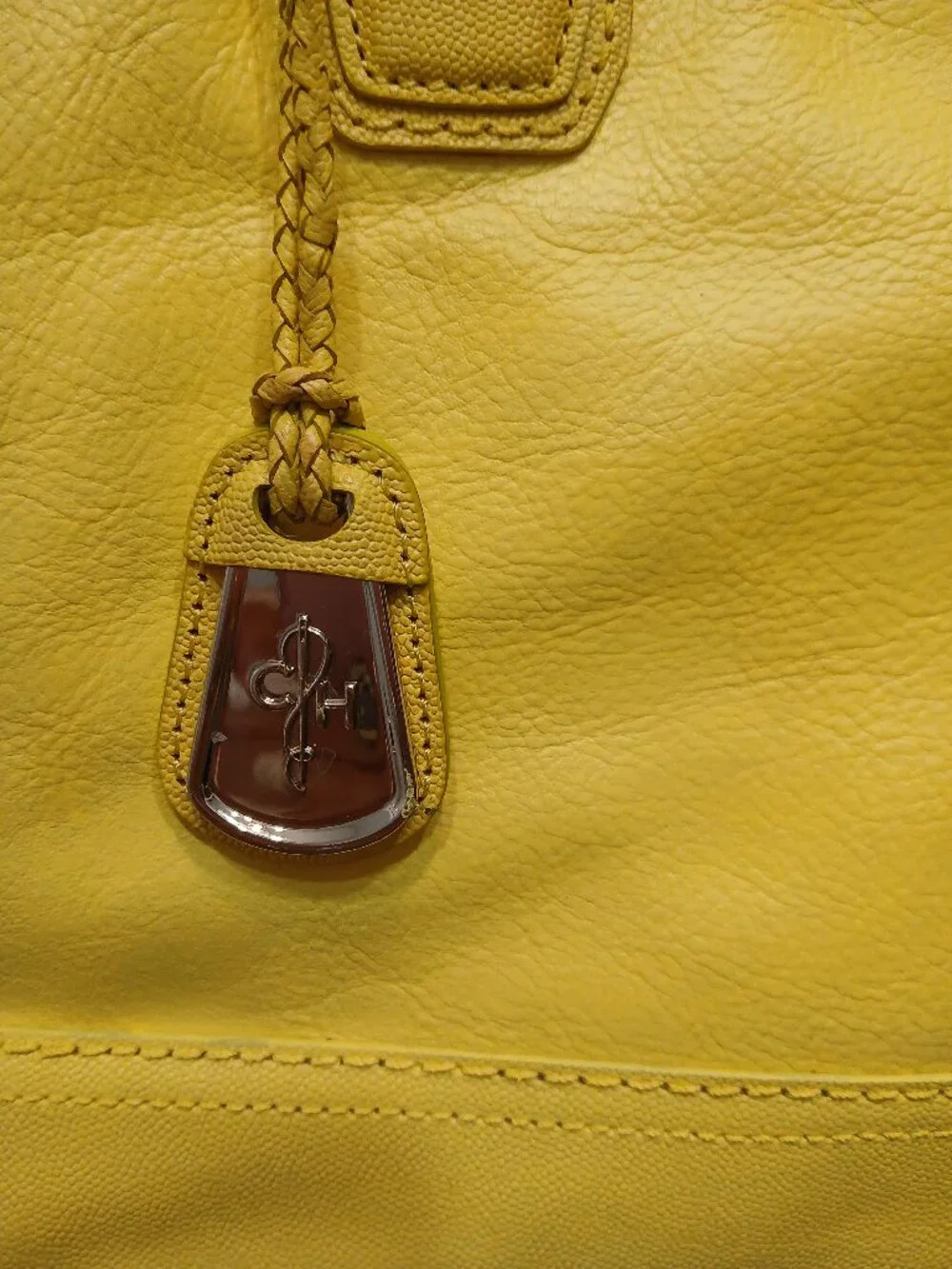 Cole Haan Hand Painted Leather Bag